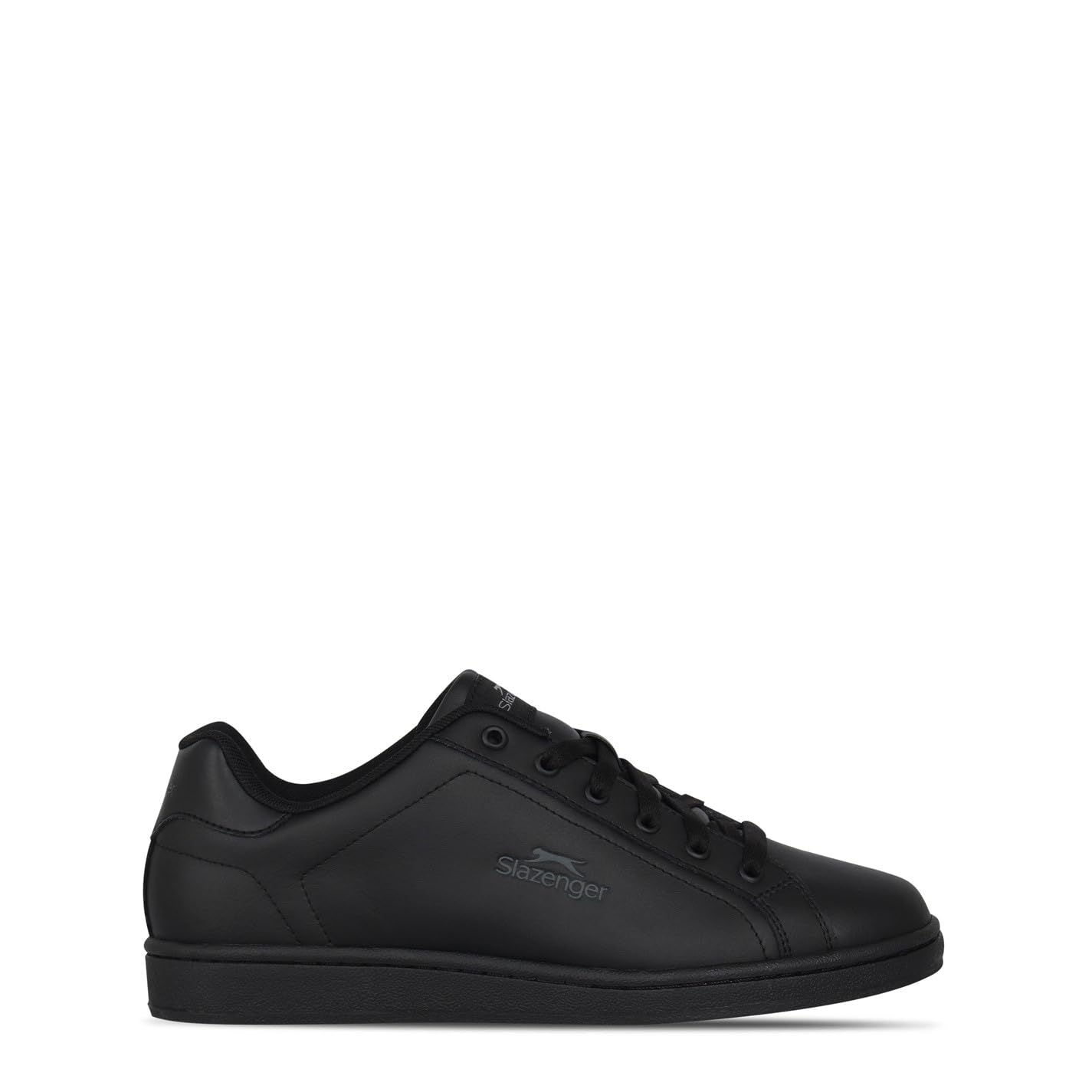 Slazenger Zapatos casuales de deporte de diseño simplista de encaje de ceniza para hombre