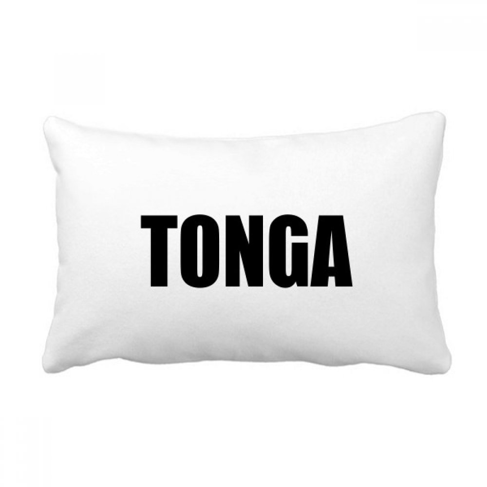 Oreiller lombaire de canapé Tonga contre la fatigue du dos noir