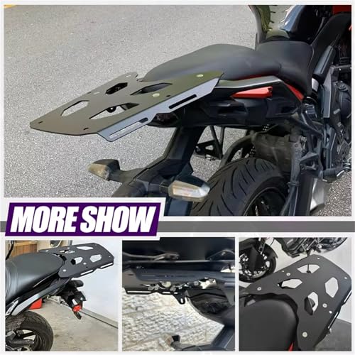 Plaque Porte-Bagages Versys 650 pour Fixer Vos Sacs Sans Risque de Chute Arrière - 5
