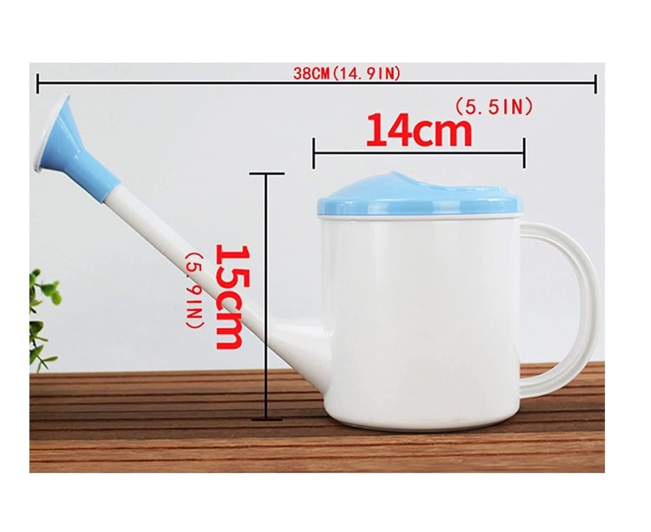 Pulvérisateur Arrosoir Arrosoir pour Plantes D'intérieur Bouilloire À Long Bec en Plastique pour Arrosage Extérieur Et Fleurs en Pot Bonsaï Arrosoir Spray Bouteille Spray (Color : Yellow, Size : 38*
