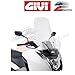 Givi - Parabrisas con empuñadura Givi D1109ST, monta con fijaciones originales Honda Integra 700 2012