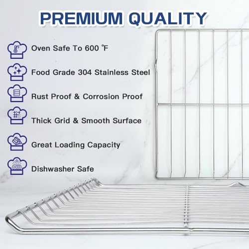 Upgraded Range Standard Oven Rack MHL63411403 for LG Range, Oven Shelf Rack