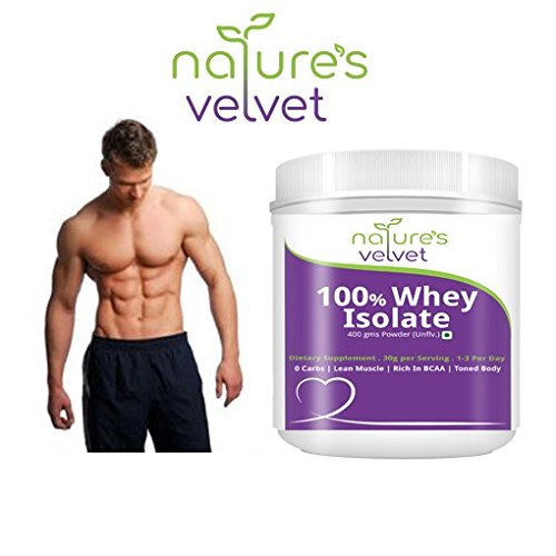 Natures Velvet Lifecare Whey Protein Isolate (NVISO) 400gms - Pack of 1 - Image 3 thumbnail