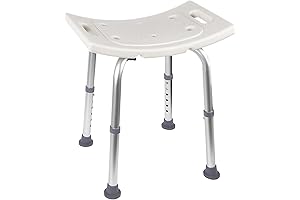 Adjustable Shower Seat for Elderly and Disabled Individuals