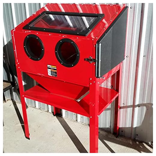 Central Pneumatic 40 Lb. Capacity Floor Blast Cabinet by Central Pneumatic