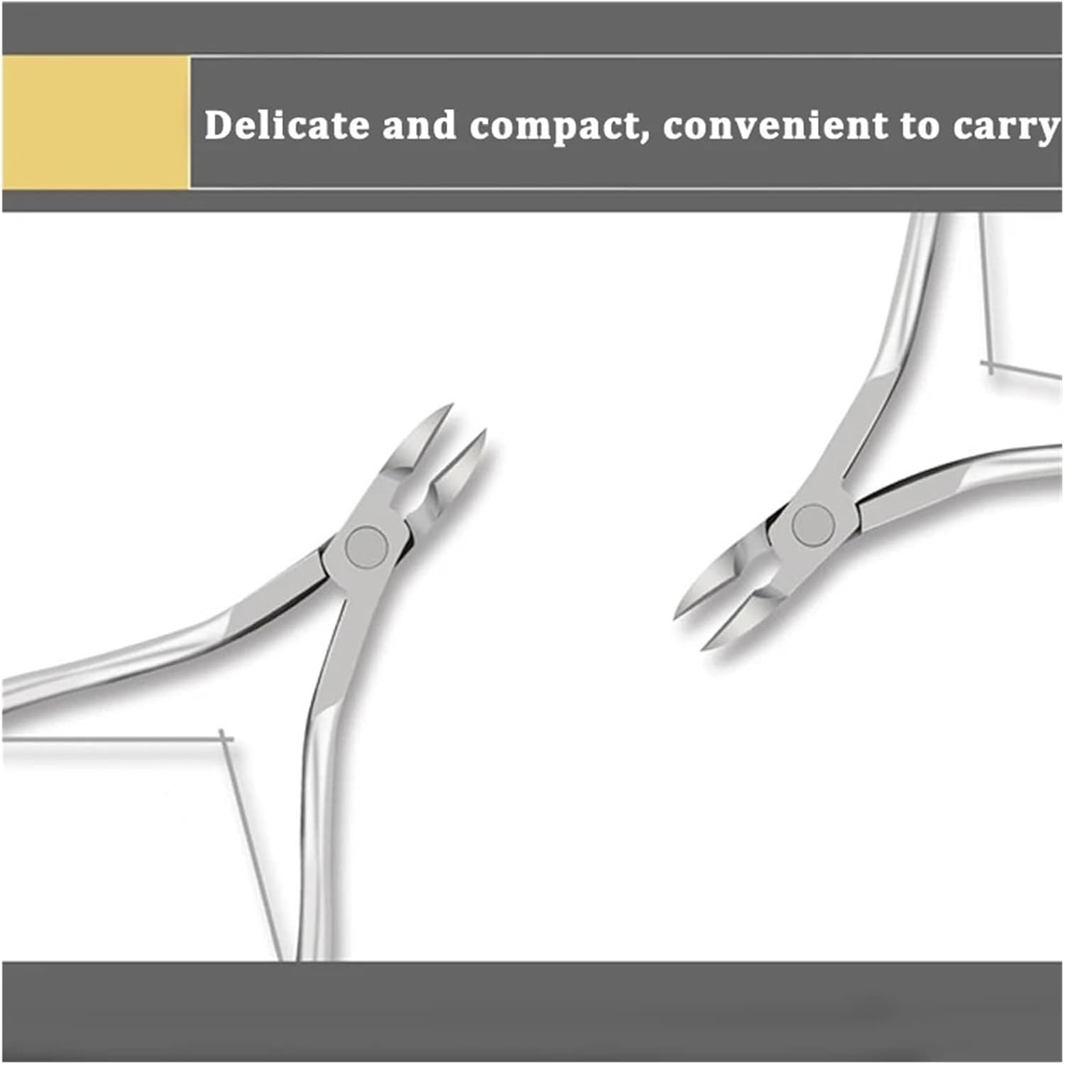 5 Pcs/Set Toenail Fingernail Cuticle Nippper Professional Nail Clipper Manicure Cutter Scissoris Stainless Steel Trimmer Tools