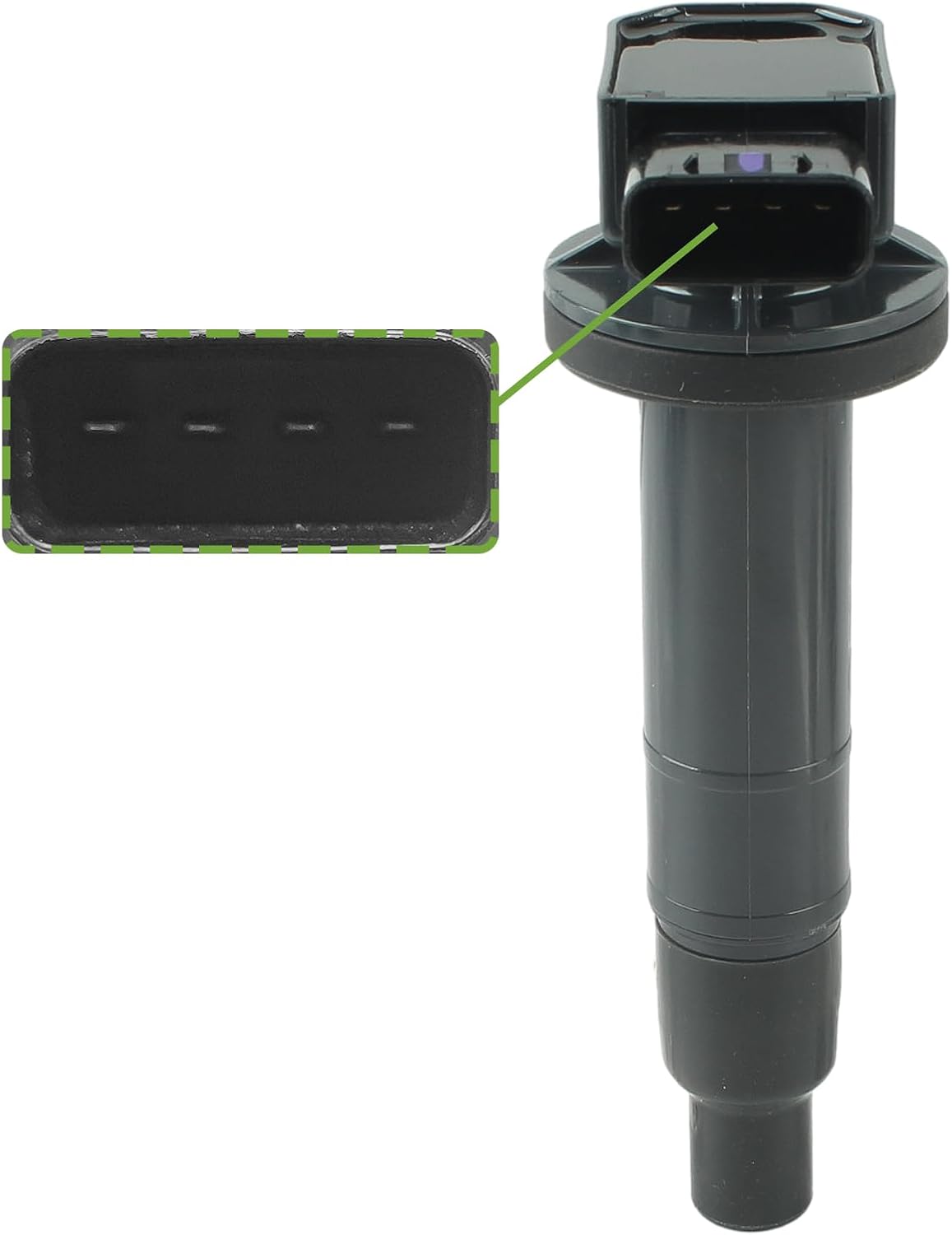 UF316 Ignition Coil Pack 7090 Spark Plug Wire Set for Scion XA XB 2004-2006 for Toyota Echo 2000-2005 Prius 2001-2009 Prius C 2012-2019 Yaris 2006-2018 1.5L L4