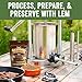 LEM Products Backwoods Cajun Fresh Sausage Seasoning, Ideal for Wild Game and Domestic Meat, Seasons Up to 25 Pounds of Meat, 12 Ounce Packet