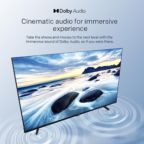 Image of Skyworth 55-Inch UE7600 Series LED 4K UHD Compatible with Google TV, HDR10, Dolby Audio, Bezel-Less Design, Ultra-Slim, Bluetooth Remote, Smart TV with Chromecast and Google Assistant Built-in