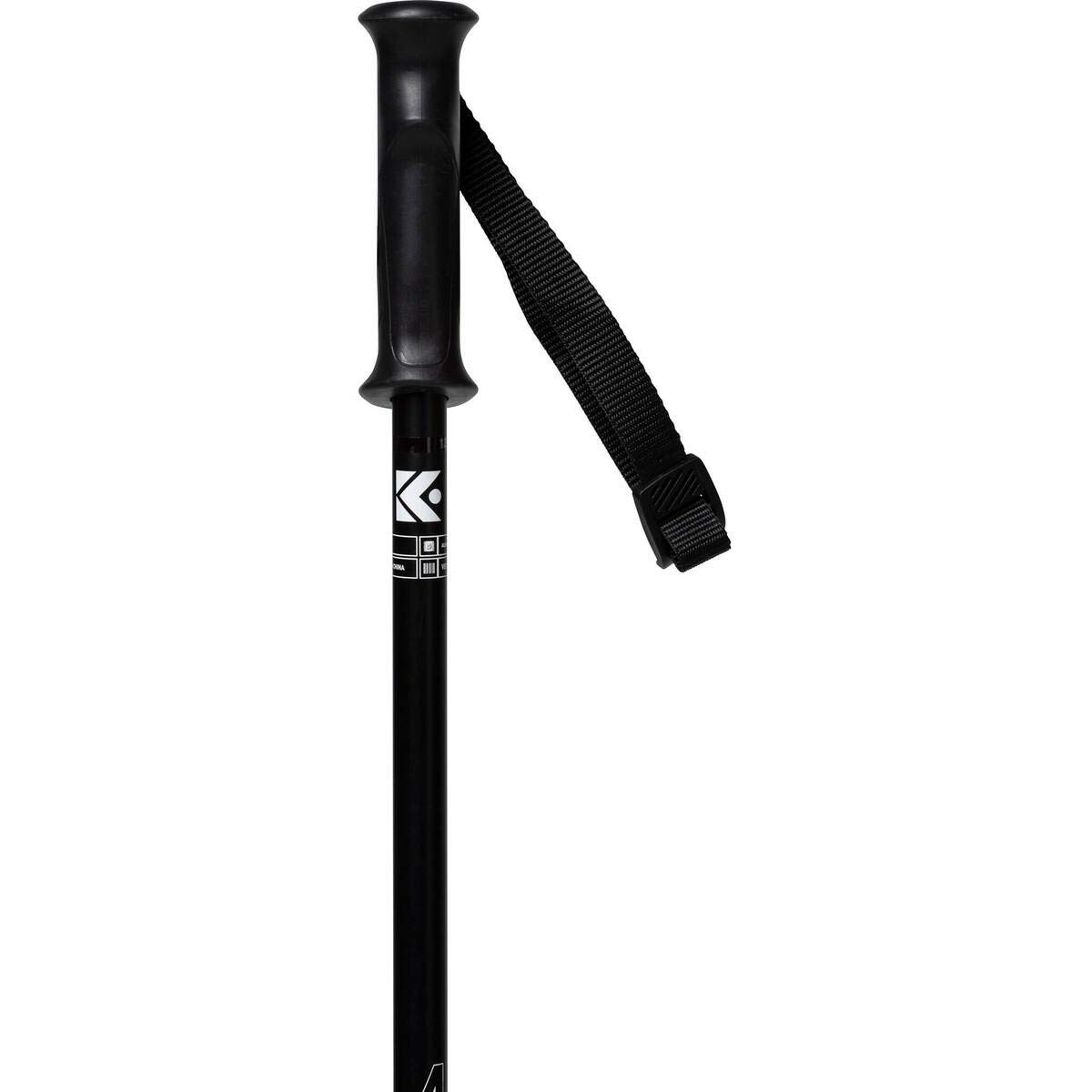 kerma - Batons De Ski Vector Black Homme - Homme - Taille 135 - Noir