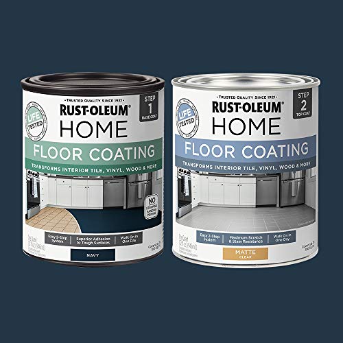 Rust-Oleum Home Interior Floor Matte Navy Coating Kit miniatura 2