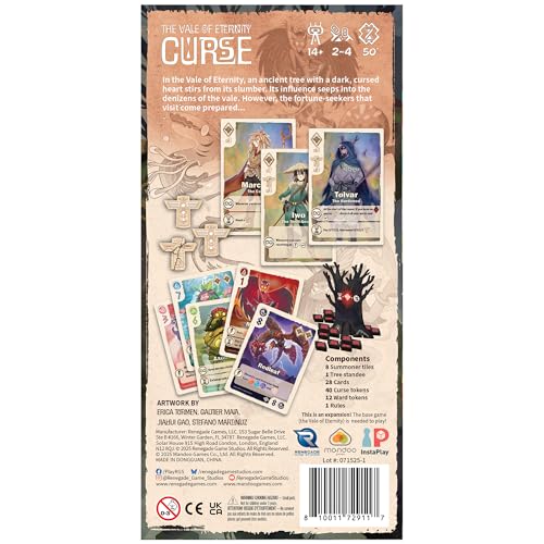 Vale of Eternity Curse Expansion juego de cartas miniatura 2
