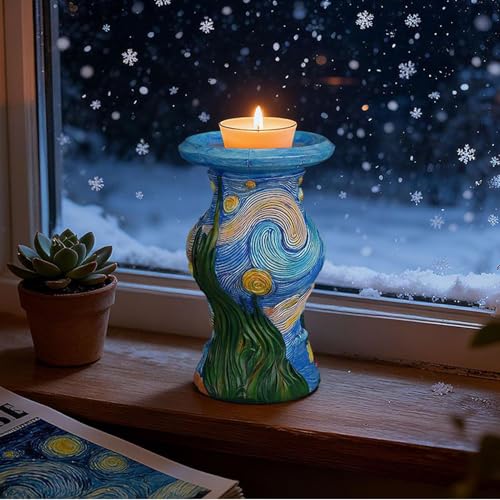 Bougeoir décoratif de mariage et cadeau de Noël idéal pour salle à manger - 3