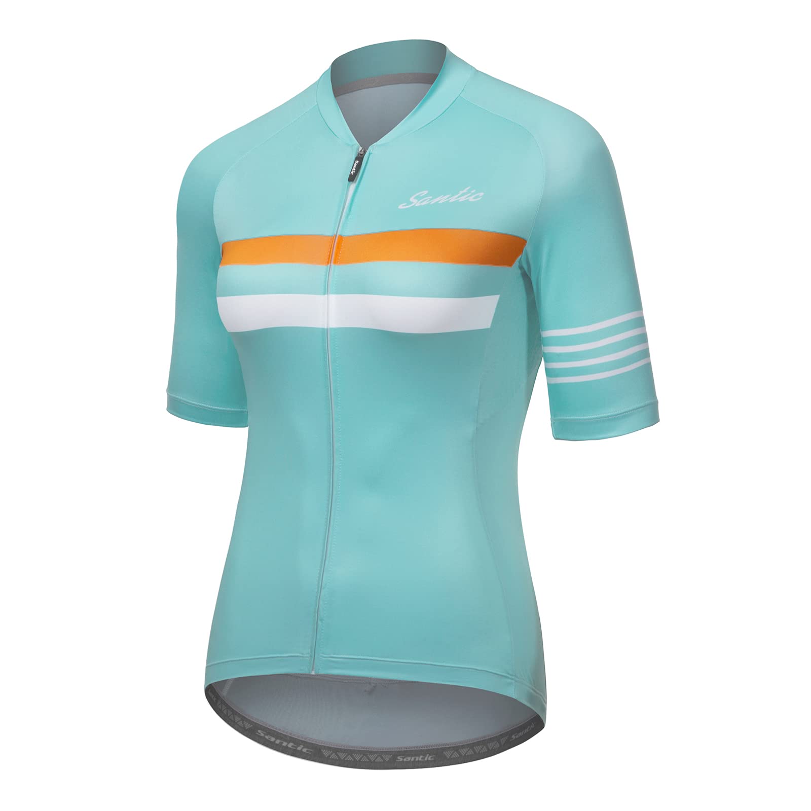 Santic Magliette Ciclismo Donna Maglia Ciclismo Donna Breve Maglietta Bicicletta Camicie Ciclismo per Donna