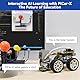 Picar-X AI Video Robot Car Kit für Raspberry Pi 5/4/3B+/3B, ChatGPT-4o Enabled mit Sprachsteuerung & Videoerkennung, Python, Scratch, Kamera, Mikrofon, Akku (RPI Nicht enthalten)