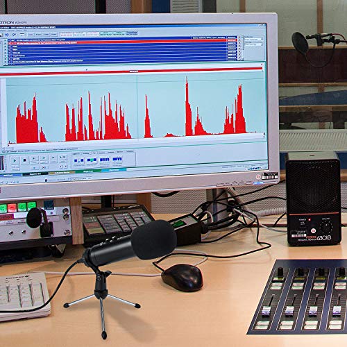 PC Mikrofon, BETLING USB-Kondensatormikrofon für PC/Laptop Plug & Play für Studioaufnahmen, Rundfunk und Spiele – Bild 8