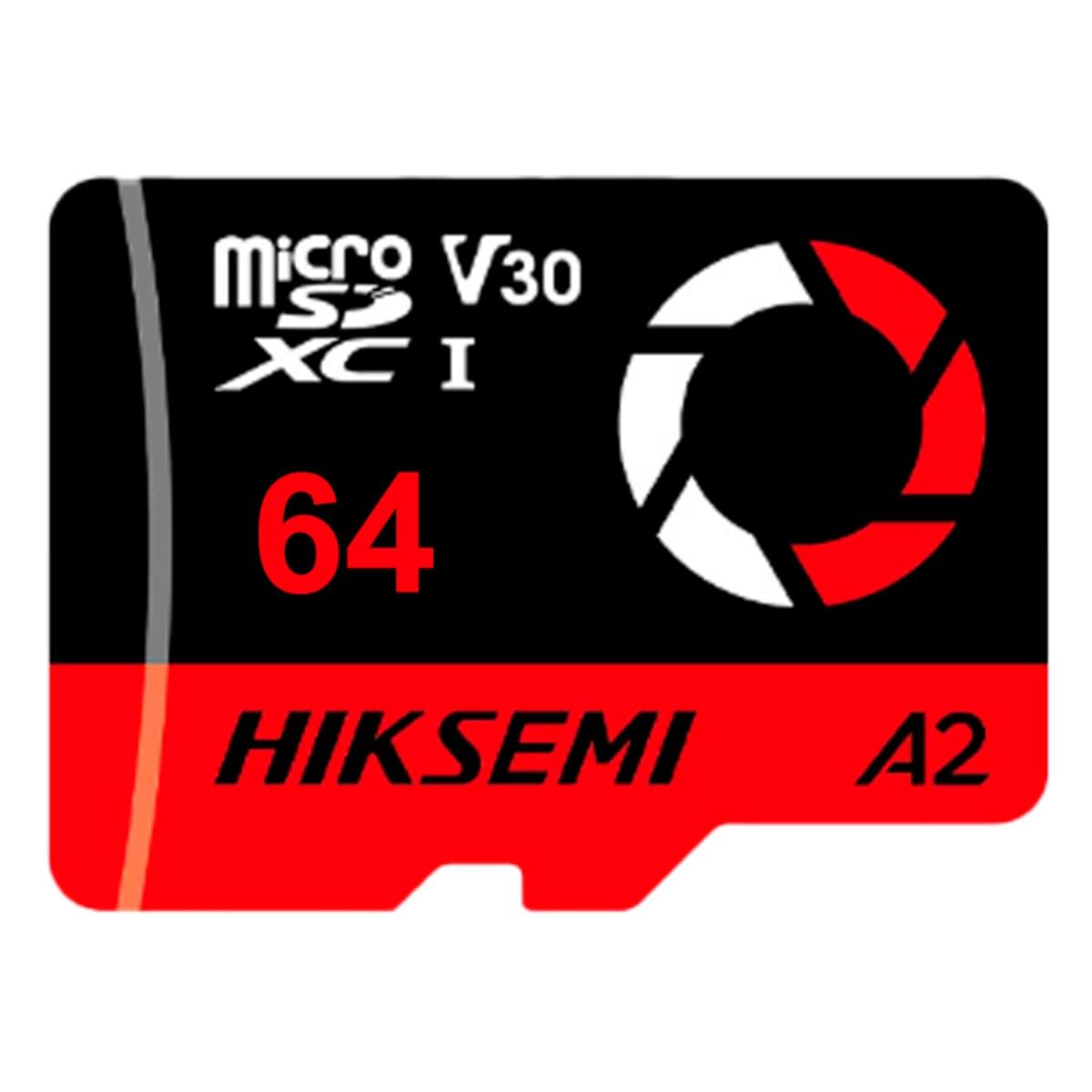 Carte Mémoire HIKSEMI M-SD série Capture 64G Micro SDXC TLC 180MB/s 150MB/s Class 10 U3 V30