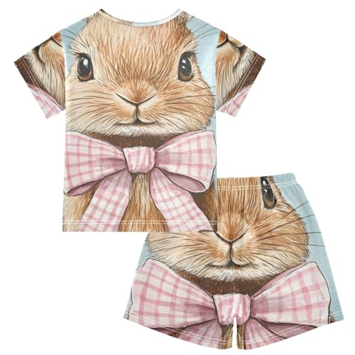 Summer Pajama Set Easter (33), Short Sleeve Sleepwear Nightwear2