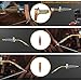 BLUEFIRE Soldering Propane Torch with Hose and Three Burners 13 in 1 Multi-Function Adjustable Flame Propane Hose Torch Kit for Brazing Large Diameter Copper Pipes，Soldering，Barbecue，Heating