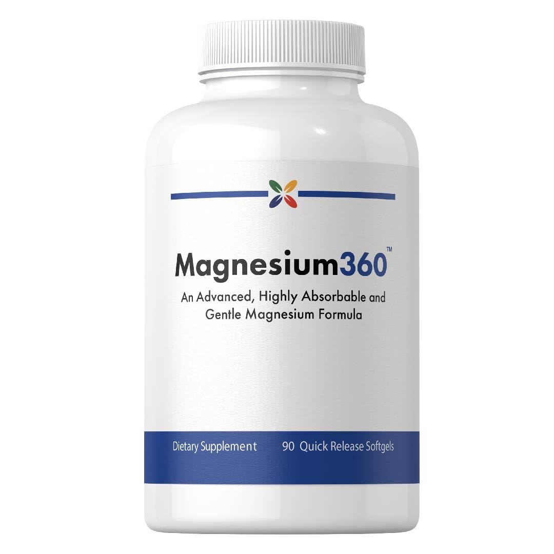 Stop Aging Now - Magnesium Glycinate Supplement - 90 Softgels