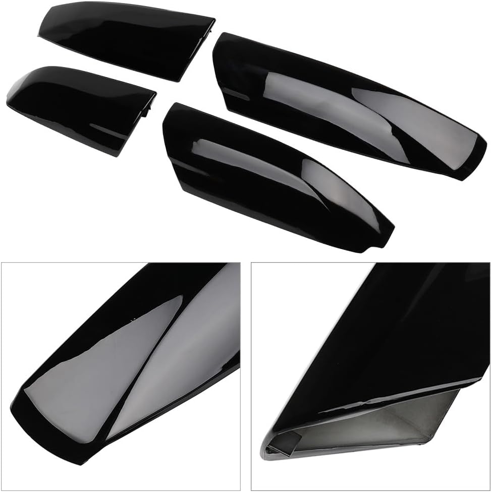 Aluminum Luggage Carrier,Black Roof Rack Covers Compatible for Toyota for Highlander 2.7L 2009-2013