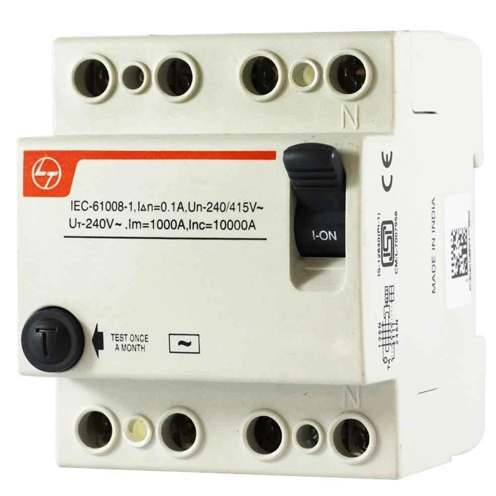 L&T Exora 25A 30Ma 4 Pole Rccb, Bg402503-image-30
