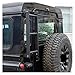 Compatible for Land Rover Defend 90 110 130 2004-2019 Black Aluminum Car Rear Tail Door Ladder Climbing Exterior Accessories(Style B)