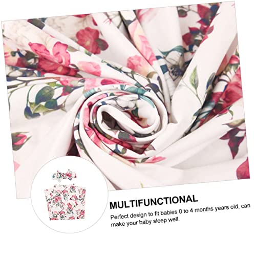 HAPINARY 1 Set/2 Stks Haarband Wrap Hoofdbanden Voor Peuters Peuter Slaapzak Pasgeboren Hoofdband Baby Dekens Pasgeboren Inbakeren Deken Nerborn Strik Band Baby Fotografie Prop Polyester - Afbeelding 7