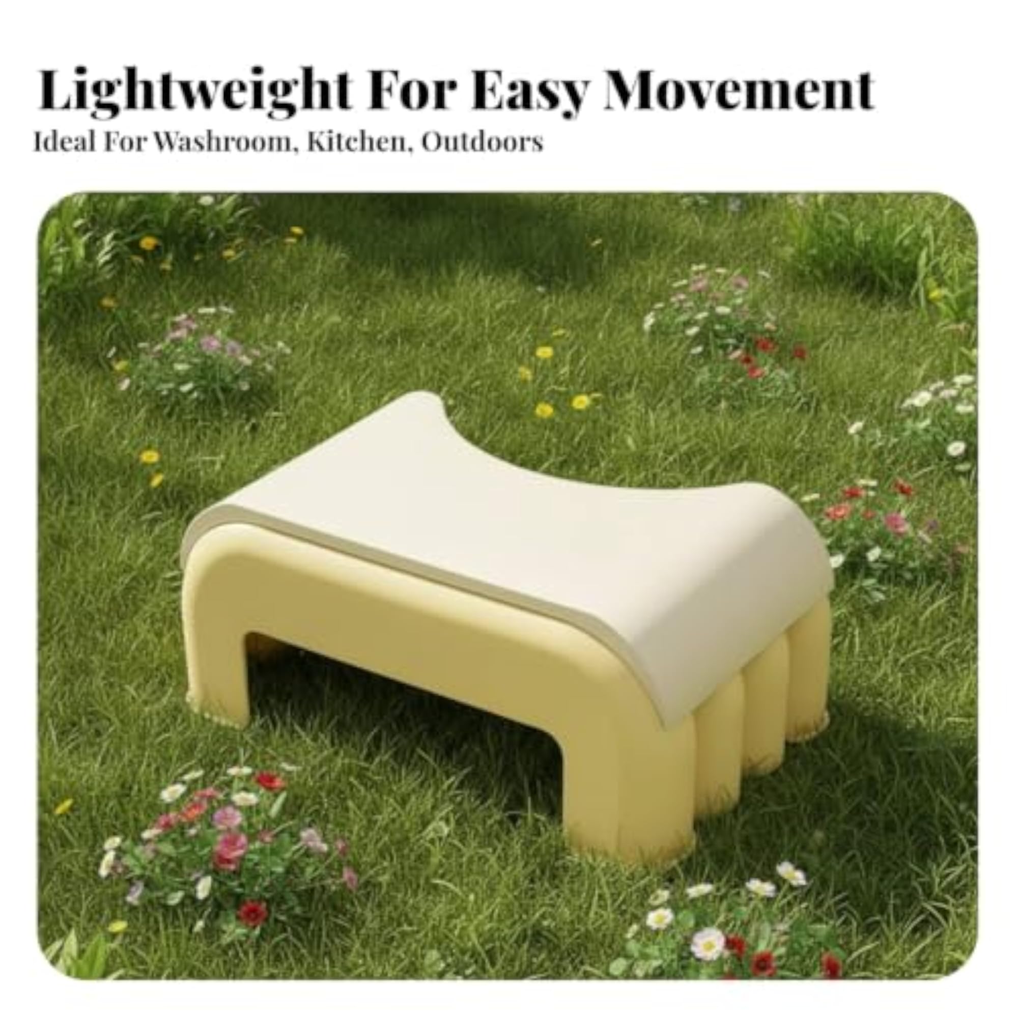 Thickened Toilet Footstool for Squatting
