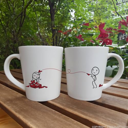 BoldLoft-Love-Will-Find-A-Way-Couple-Coffee-Mugs-Gifts-for-Him-Boyfriend-Husband-Mug-Gift-for-Anniversary-Valentine-Christmas-Long-Distance-Relationships-Romantic-Home-Decor-for-Couples BoldLoft Love Will Find A Way Couple Coffee Mugs Gifts for Him Boyfriend Husband Mug Gift for Anniversary Valentine Christmas Long Distance Relationships Romantic Home Decor for Couples