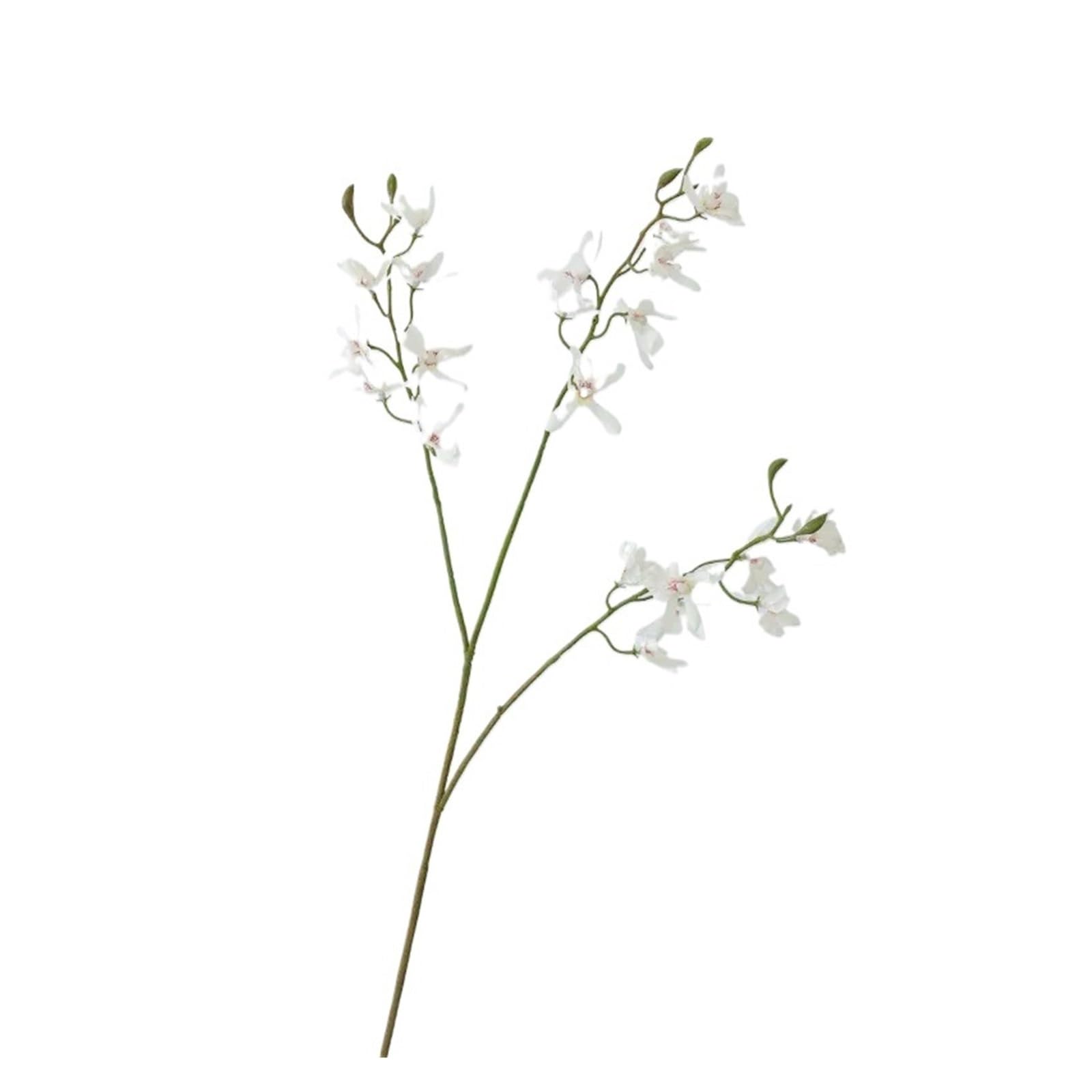 Casetlong 5Pcs Artificial Flowers Home Room Decoration Wedding Arrangement Bouquet Party(White)