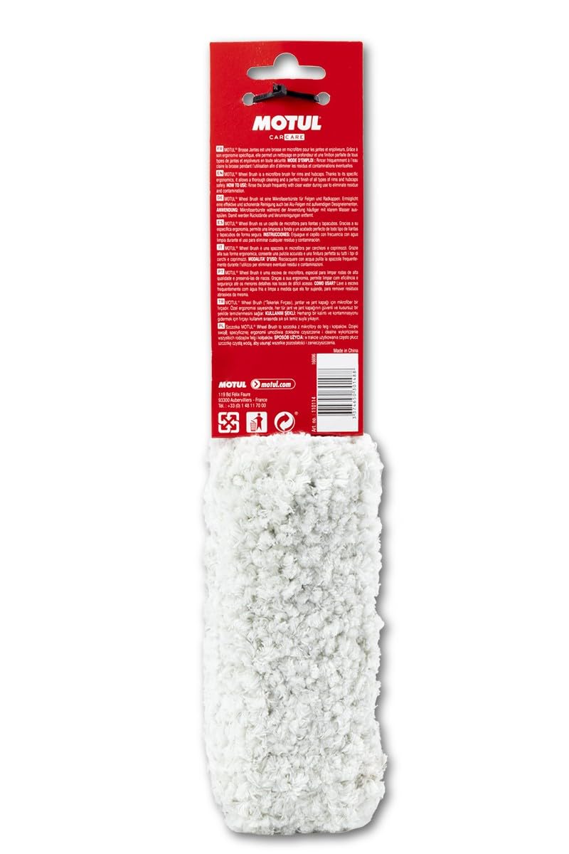 Motul Motul WHEEL BRUSH Szczotka, Biały, 230 mm