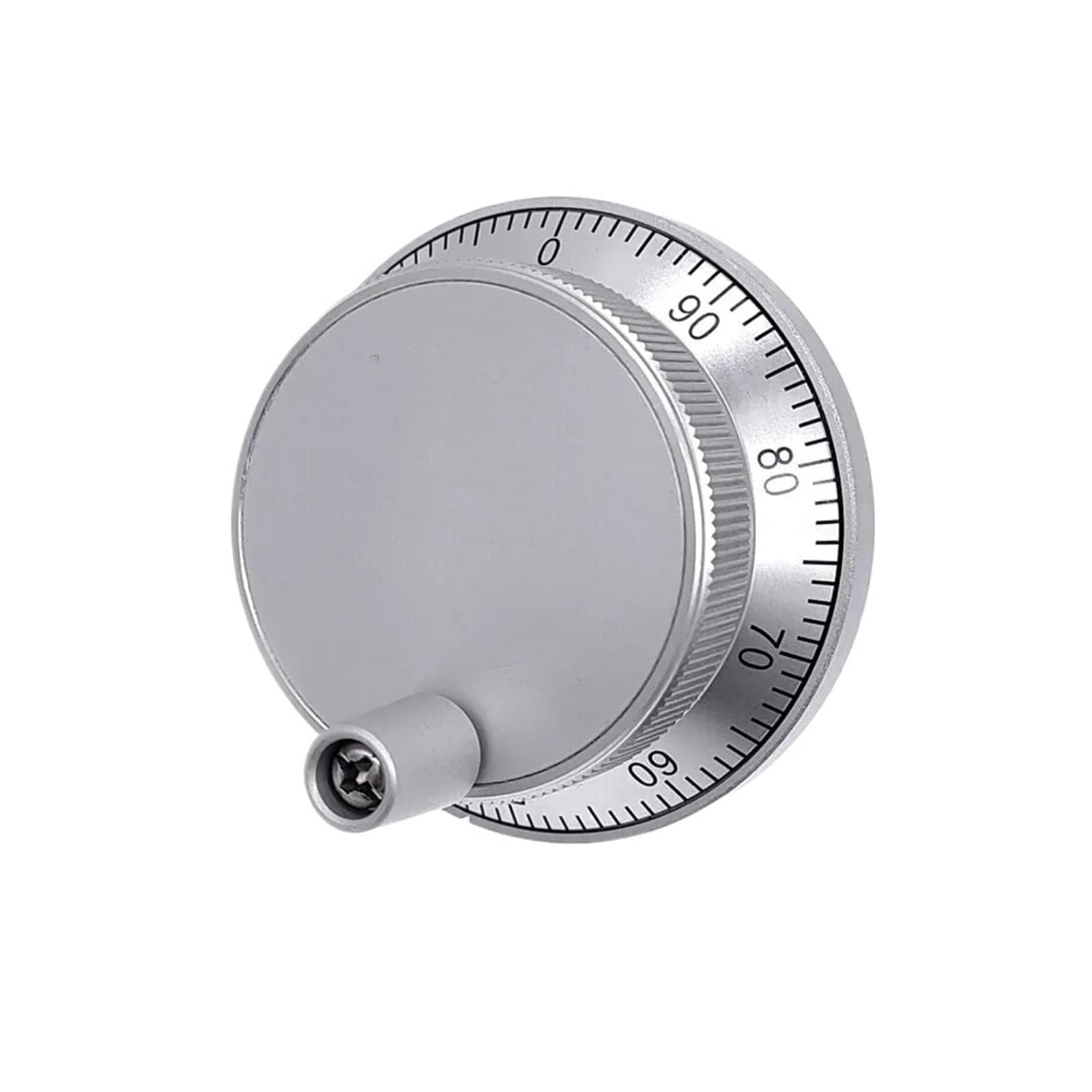 JWSEO 1Pc Handwheel Pulser 60mm Pulse 100 5V 4Pin 6Pins Manual Pulse Generator Hand Wheel Machine Rotary Encoder(60mm 6Pin 5V 100PPR)