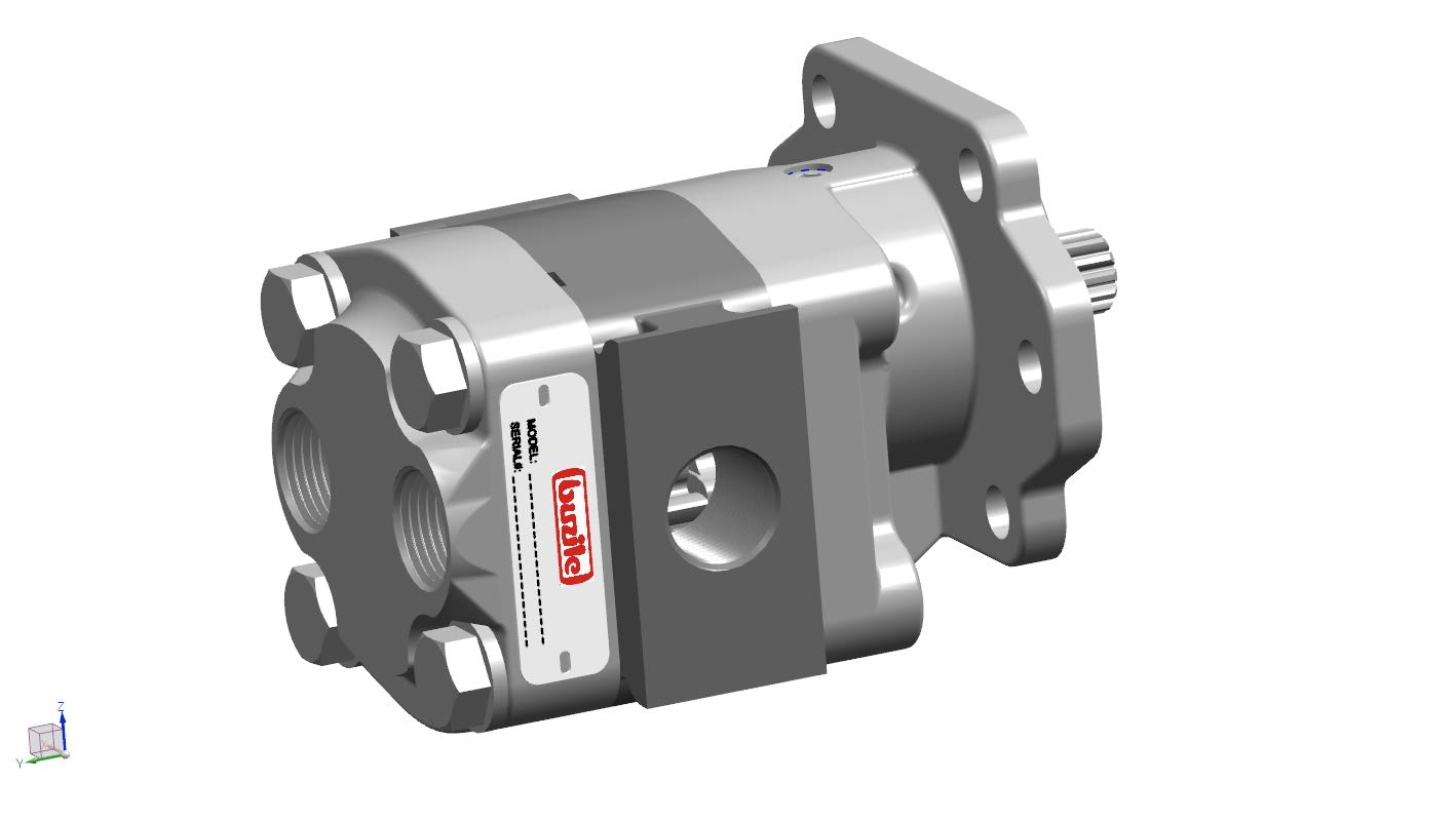 Buzile Gear Pump Motor BGM20A846QUYF12-25 Replacement P21A646QUYF12-25 PGP020A346QUYF12-25 PK1-11-02-BPBB PK11-2BPBB H2136121 TK12,MK20B-11-D-N-X WAK20B11ANX M2100A890MDXE12-14 3089110272 3089210091