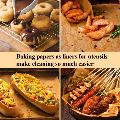 200Pcs Unbleached Parchment Paper For Air Fryer Liners,9X13 Inch Precut Parchment Paper For Baking Sheet,Best Baking Supplies Baking Paper For Air Fryer Toaster Oven,Cookie Sheet,Baking Pan,Bread Pan #TOP6