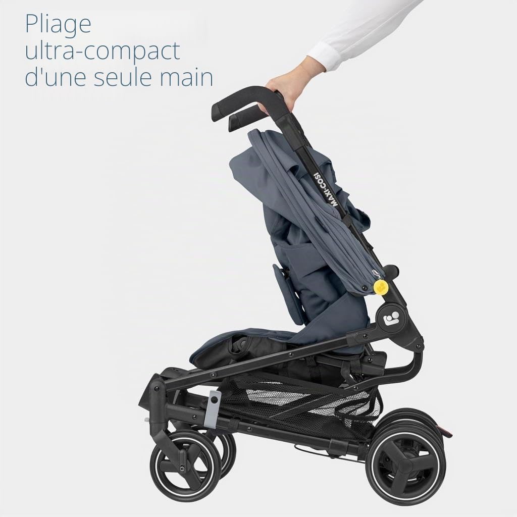 Maxi-Cosi Mara Poussette canne Ultra Compacte, De la naissance à 4 ans (0-22 kg), Brave Graphite
