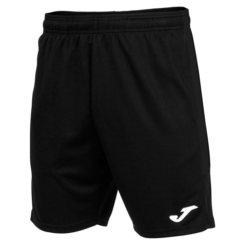 Joma Men's Bermuda Eco Championship Shorts, Black/White, 6XS