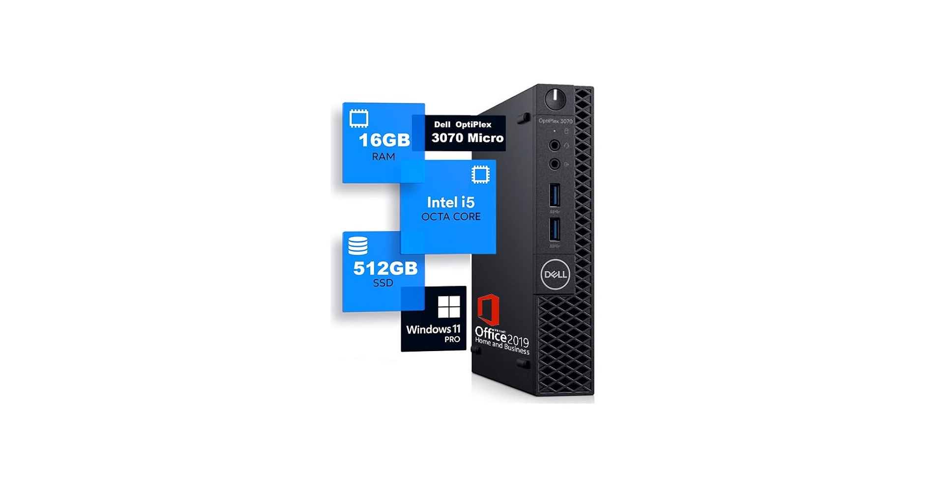 DELL OptiPlex 3070 Micro i5 SSDミニPC DELL OptiPlex 3070 Micro i5 第9世代 SSDミニPC Amazon.com