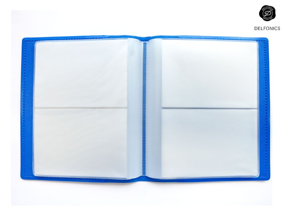 青色　トレーディングカードファイル 色:ブルー】カードファイル トレカ バインダー コレクション