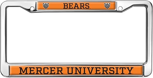 Vista 333 de Marco de Metal para Placa de Matrícula de Tamaño Completo con Logotipo de los Bulldogs de Louisiana Tech Louisiana Tech Bulldogs