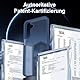 FLLAO Matt Handyhülle für Samsung Galaxy A16 5G Hülle und 2 Schutzfolie, mit Kameraschutz [Militärnorm Schutz] urchscheinende PC Rückseite TPU Bumper Hülle für Samsung A16 - Dunkelblau