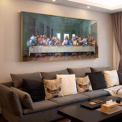 Picasso Dernière Cène peinture art pour décoration de chevet et chambre