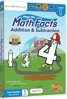 DVD Meet the Math Facts Addition & Subtraction Level 1 DVD Book
