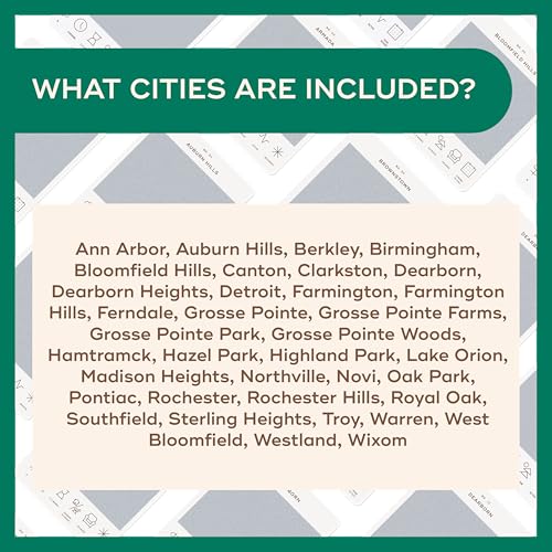 Image of Detroit Adventure Bucket List: 50 Scratch-Off Cards for Outdoor Activities, Tourist Attractions, and Road Trips - Perfect Travel Gift and Guide for Exploring Michigan