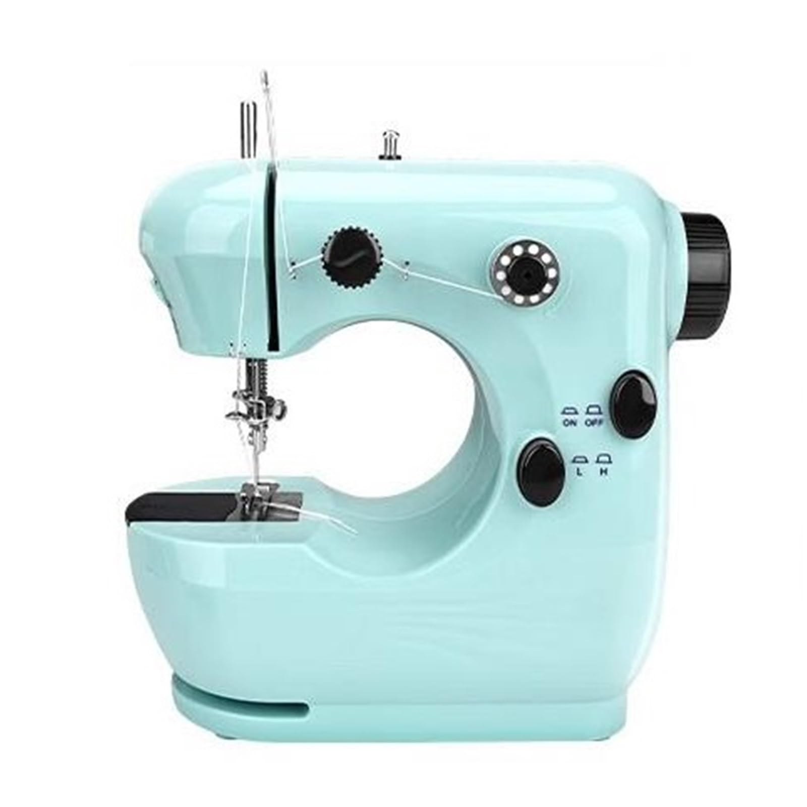 Coil Winder, Portable Mini Electric Sewing Machine for Beginners,for Motor, Spring, Ribbon