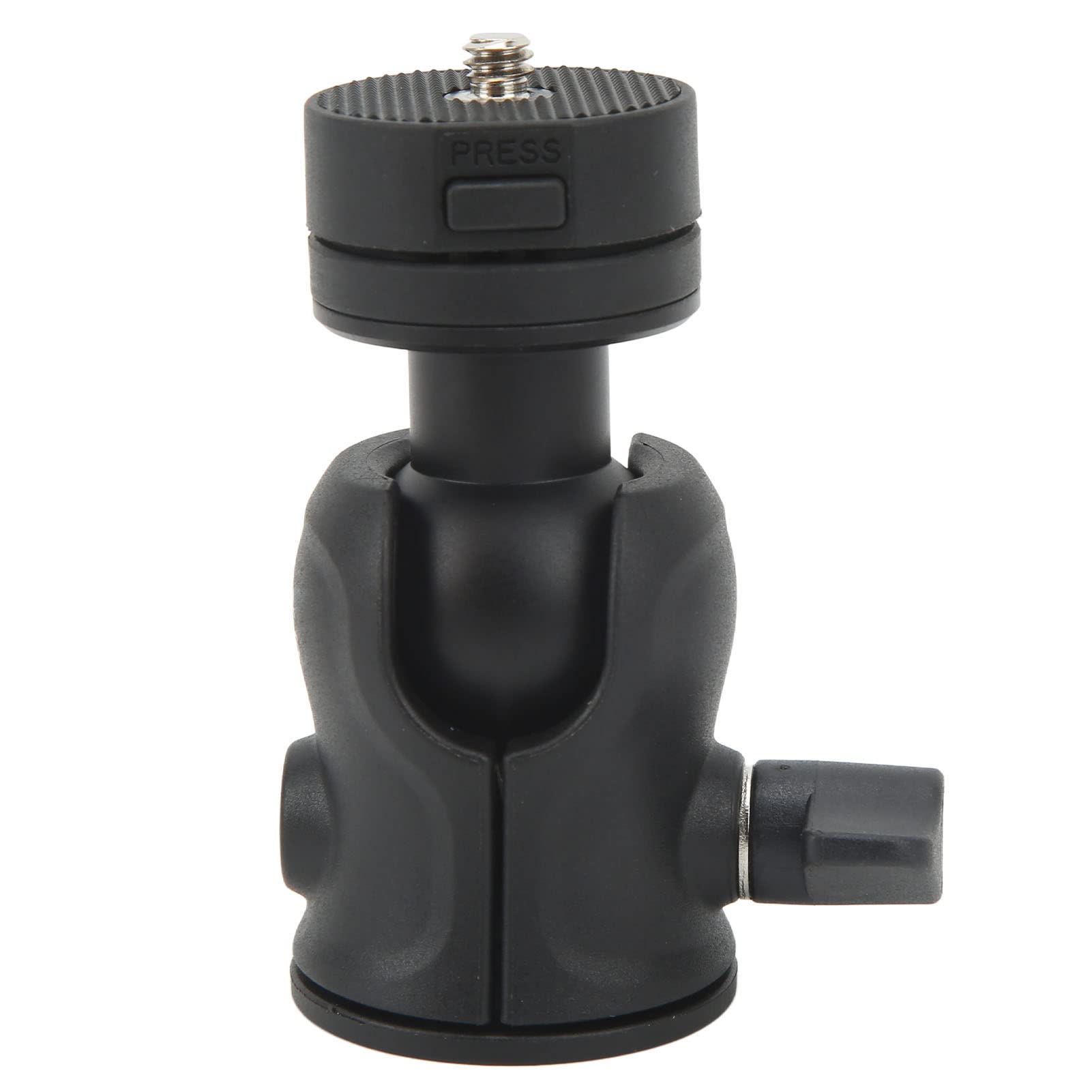 Mini Ball Head, Panoramic Tripod Head with 1/4 in Screw, 360° Rotatable Ball Heads Camera Mount Adapter for Cameras, DSLR, Monopod, Slider, Tripod, Camcorder