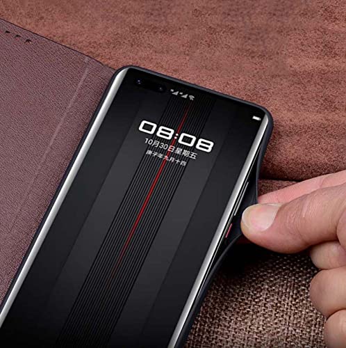 Njcore Stent Function Flip Leather Phone Case, For Huawei P50E (2022) 6.5 Inch Crocodile Pattern Shockproof Scratch Resistant Folio Cover,Black #TOP5