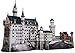 Keranova Keranova157 Puzzle 3D del Castello di Neuschwanstein, Scala 1:250, 70 x 24 x 36 cm, in Cartone