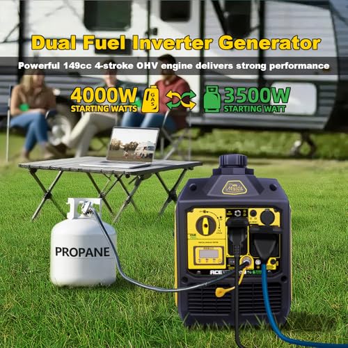 Aceup Energy 4000 Watt Dual Fuel Generator