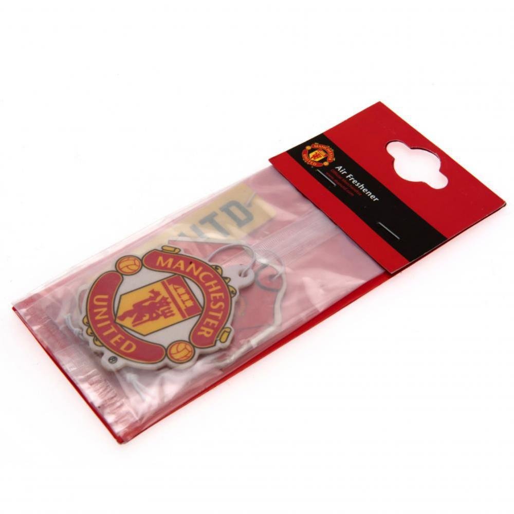 Offizielles Manchester United FC Auto-Lufterfrischer (3 Pack)